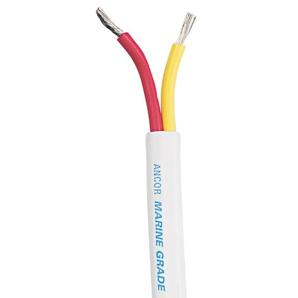 Safety Duplex Cable - 10/2 AWG - Red/Yellow - Flat - 400'